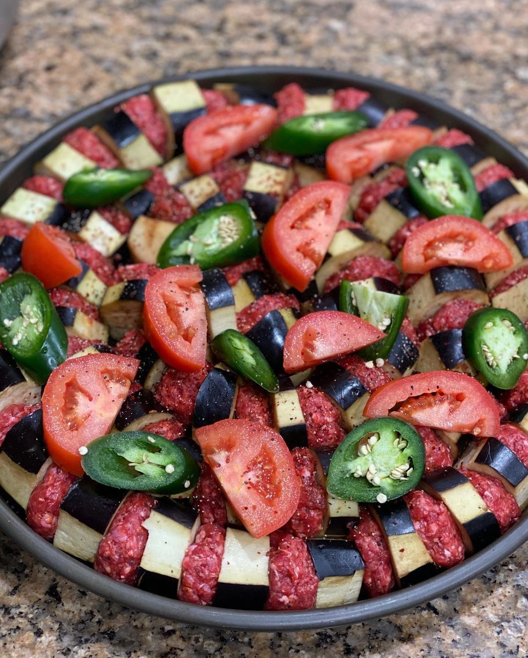 Eggplant Kebab (Ourfa Kebab)